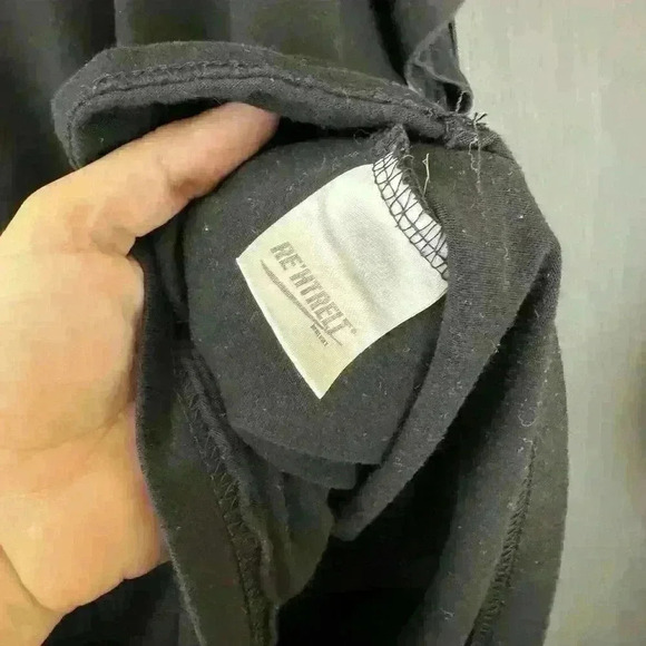 Re-Fusion Re’htrelt Short Sleeve Tee Black 
Cotton Japanese Streetwear‎ Urban xL - Picture 4 of 9